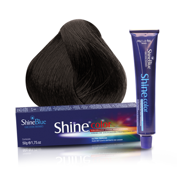 Shine Blue Castanho Medio