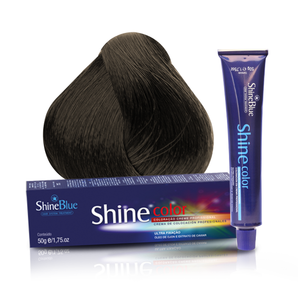 Shine Blue Castanho Claro
