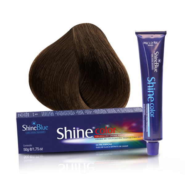 Shine Blue Castanho Claro Dourado - Havana
