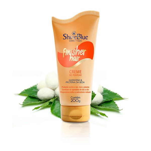 Shine Blue  Finisher Hair - Creme de Pentear