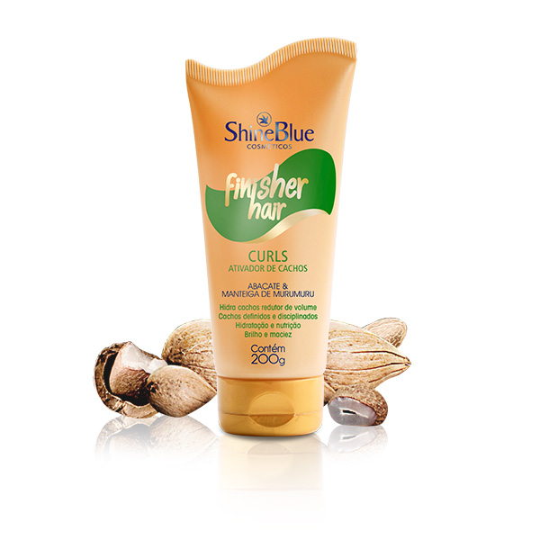 Shine Blue  Finisher Hair - Curls Ativador de Cachos