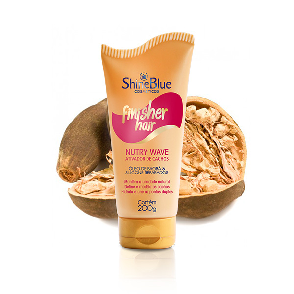 Shine Blue Finisher Hair - Nutry Wave Ativador de cachos
