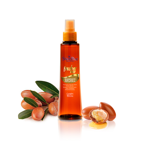 Shine Blue Finisher Hair - Regenerador Argan