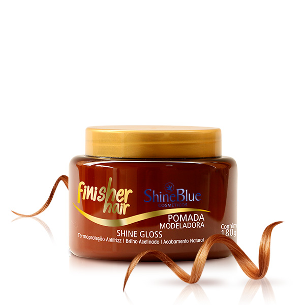 Shine Blue Finisher Hair - Shine Gloss